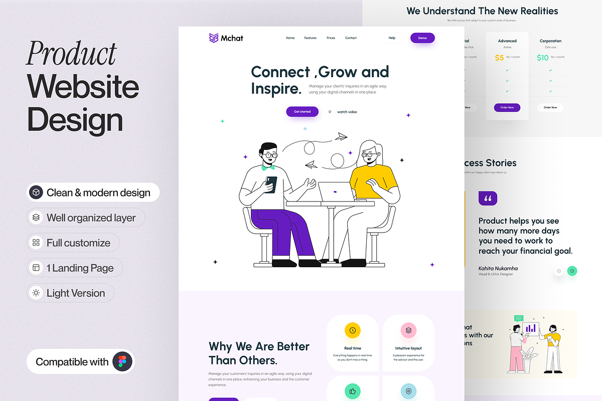 Saas Landing page, a Templates & Theme by sajon.co