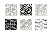 Braids. Seamless Pattern Set, a Pattern Graphic by Curly_Pat (Thumbnail 4 of 7)