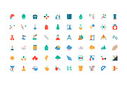 150+ Science Colored Icons, an Outline Icon by Creative Stall (Thumbnail 3 of 3)