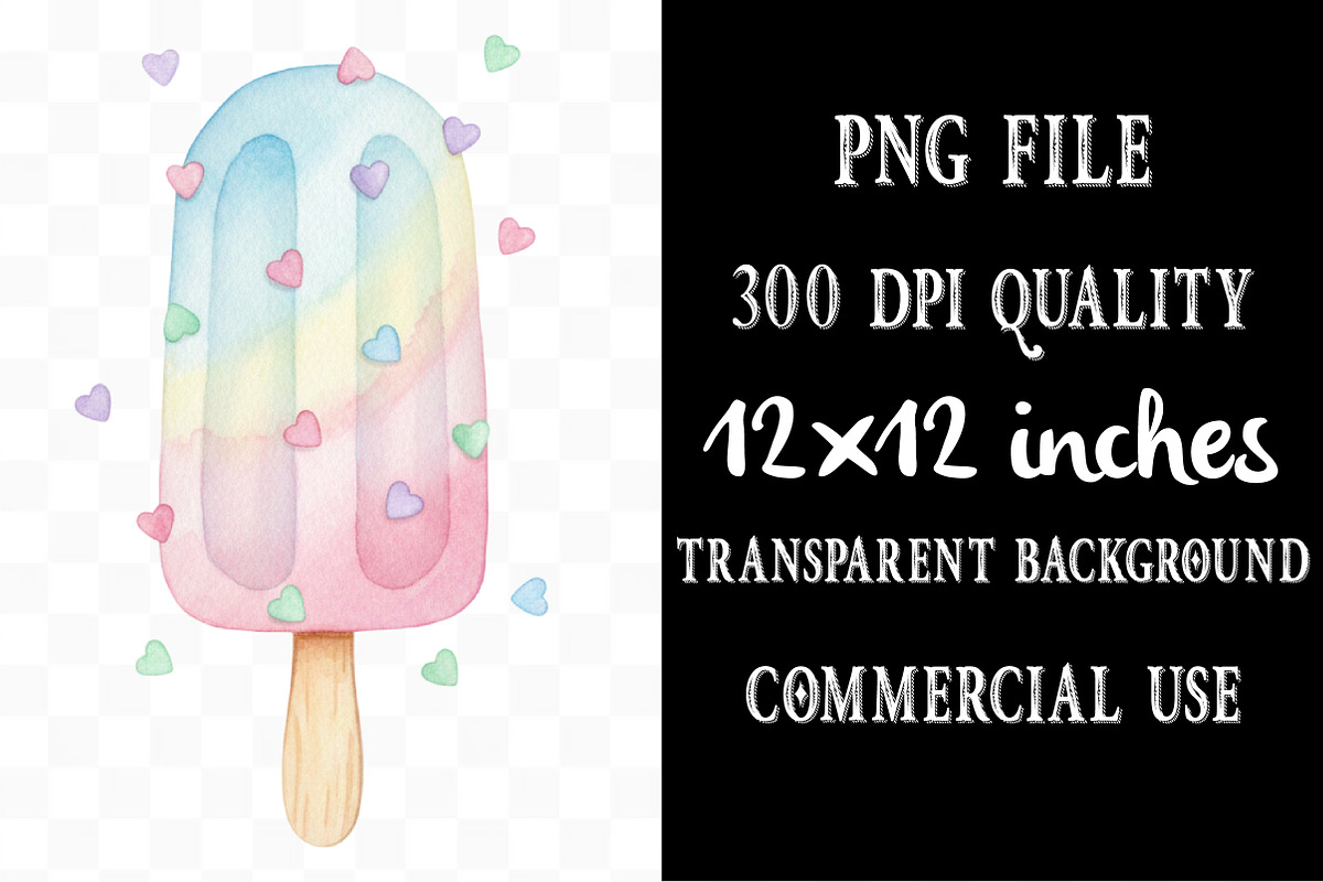 Watercolor Valentine's Day Clipart, an Illustration by Designking (Photo 4 of 5)