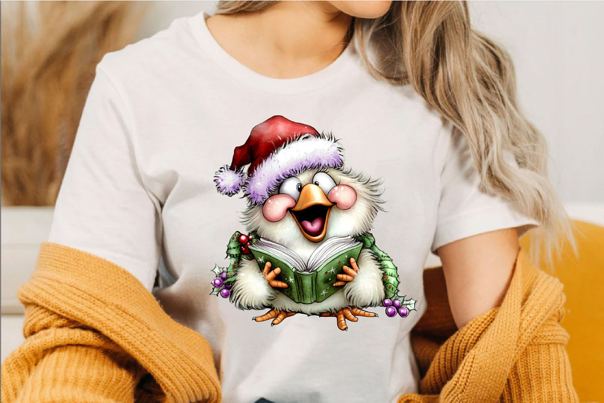 Funny Chicken Clipart Bundle., a Seasonal Illustration by SVGArt (Photo 3 of 5)
