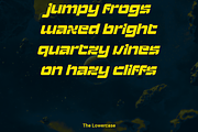 Gorsimo - Futuristic Italic Fonts, a Font by Konstantine Studio (Thumbnail 3 of 4)