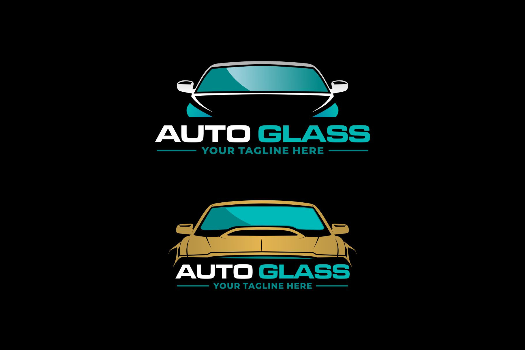 Auto Glass Logo A Branding And Logo Template By Sllametdesigns