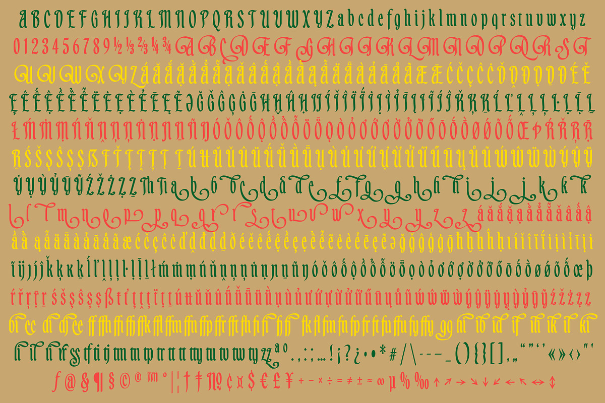 Talu, a Font by Simon Walker (Photo 10 of 11)
