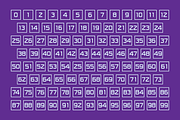 Numbers Style One Fonts, a Symbol Font by GG Design (Thumbnail 4 of 7)