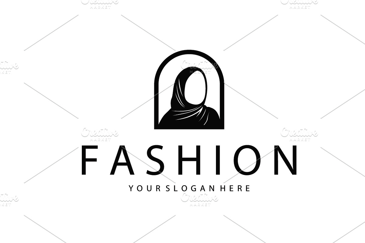 Beauty design elegant hijab logo, a Branding & Logo Template by Maylianaw28