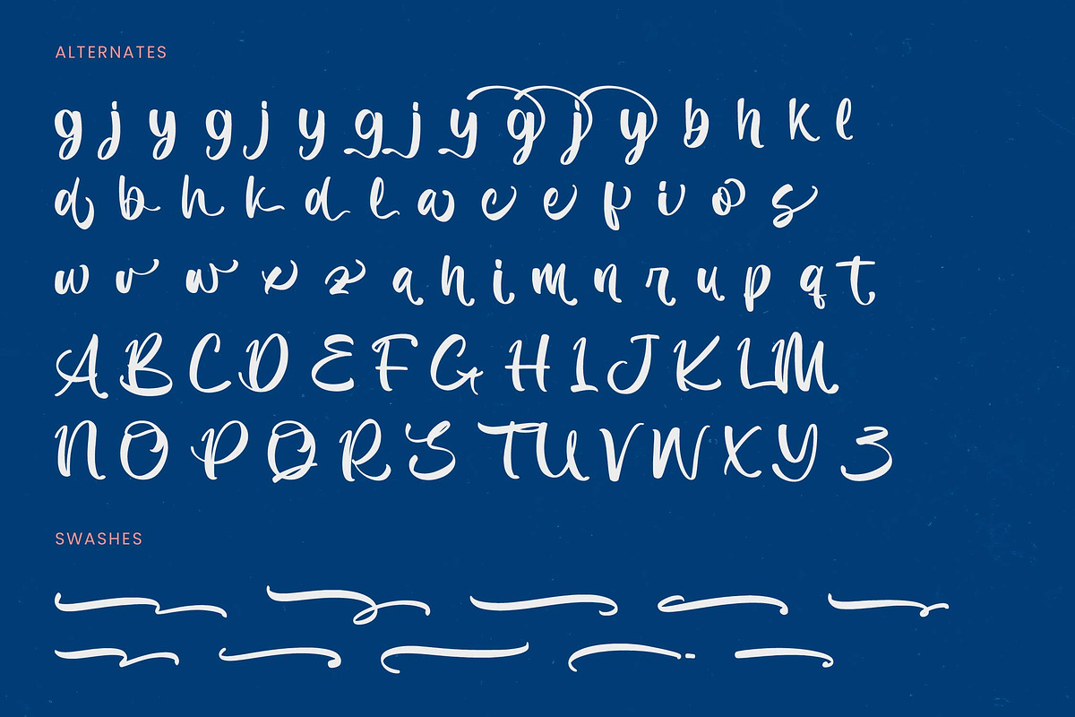 Imagine Sunday Bold Handwritten Font, a Script Font by Letterena Studios Script (Photo 19 of 20)