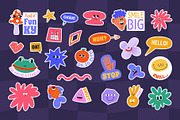 250+ Funky Digital Planner Kit, a Decorative Illustration by IuliiaSavko (Thumbnail 15 of 22)