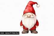 Christmas Gnome Clipart Bundle, an Illustration by crative8112 (Thumbnail 5 of 10)