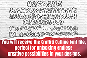 King Graffiti Font, a Blackletter Font by Nobu Collections (Thumbnail 8 of 10)