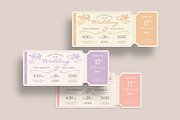 Wedding Ticket Template, an Invitation Template by BrandPacks (Thumbnail 3 of 4)