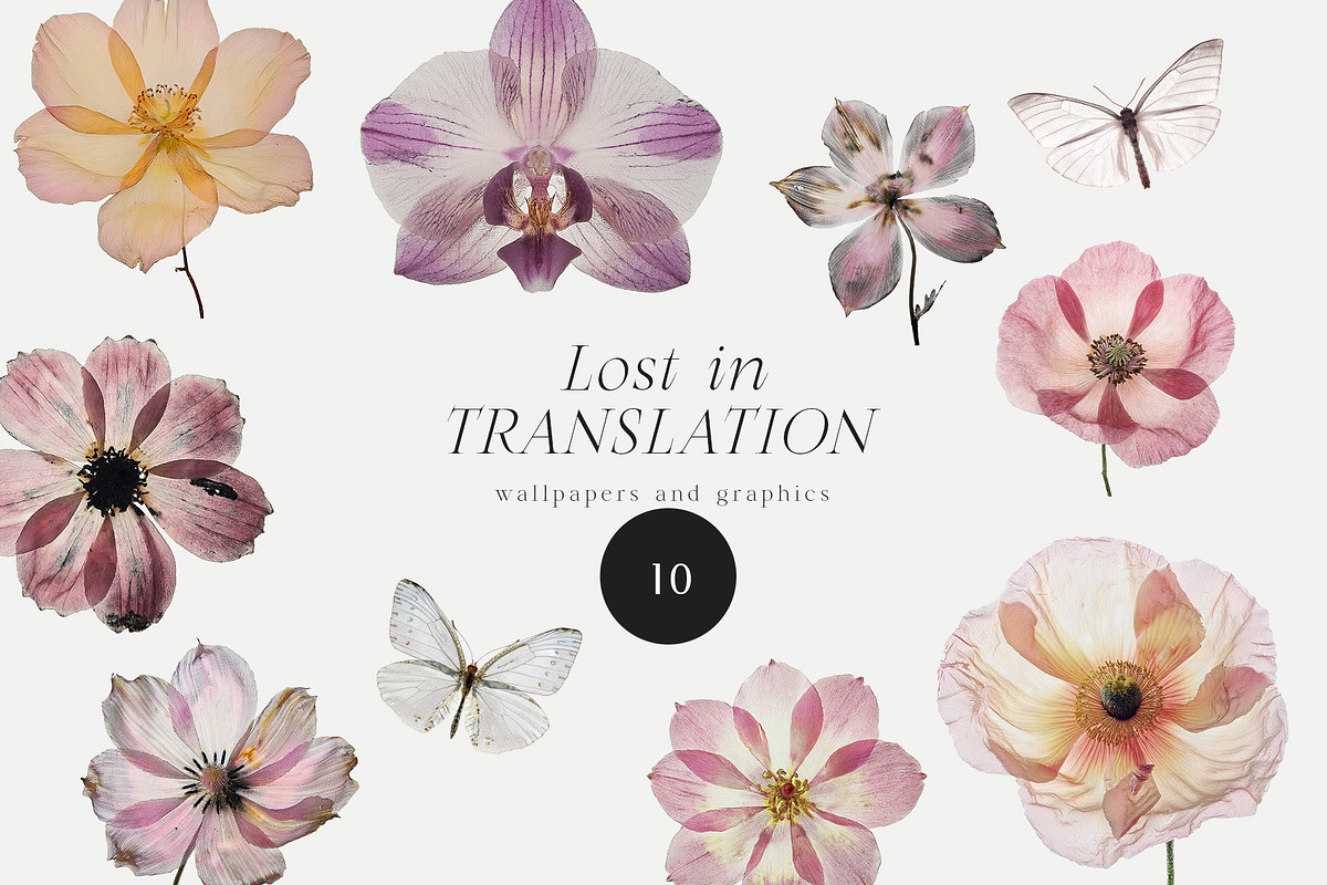 Organic Blurry Floral Backgrounds, a Background Graphic by Grace Noboa Illustrations (Photo 10 of 13)
