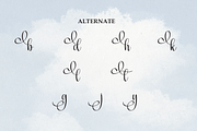 Cloudy Baby | Script Font, a Handwritten Font by Scratchones (Thumbnail 7 of 9)