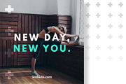 Health & Fitness Social Media Kit, a Social Media Template by TheSwissDesignCo (Thumbnail 4 of 6)