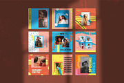 90's Vol2 Instagram Templates, a Social Media Template by Azruca (Thumbnail 2 of 9)