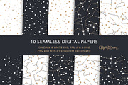 Zodiac SVG and seamless pattern set., an Illustration by ClipArtRoom (Thumbnail 5 of 6)