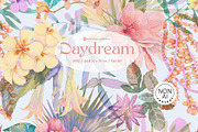 Daydream. Tropical patterns, a Pattern Graphic by emeraldthue (Thumbnail 1 of 7)