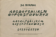 Morpha – Organic Blob Typeface, a Handwritten Font by Artcoast Fonts (Thumbnail 7 of 10)