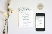 Elegant Wedding Invitation Template, an Invitation Template by Cottontail Paper Shop (Thumbnail 3 of 7)