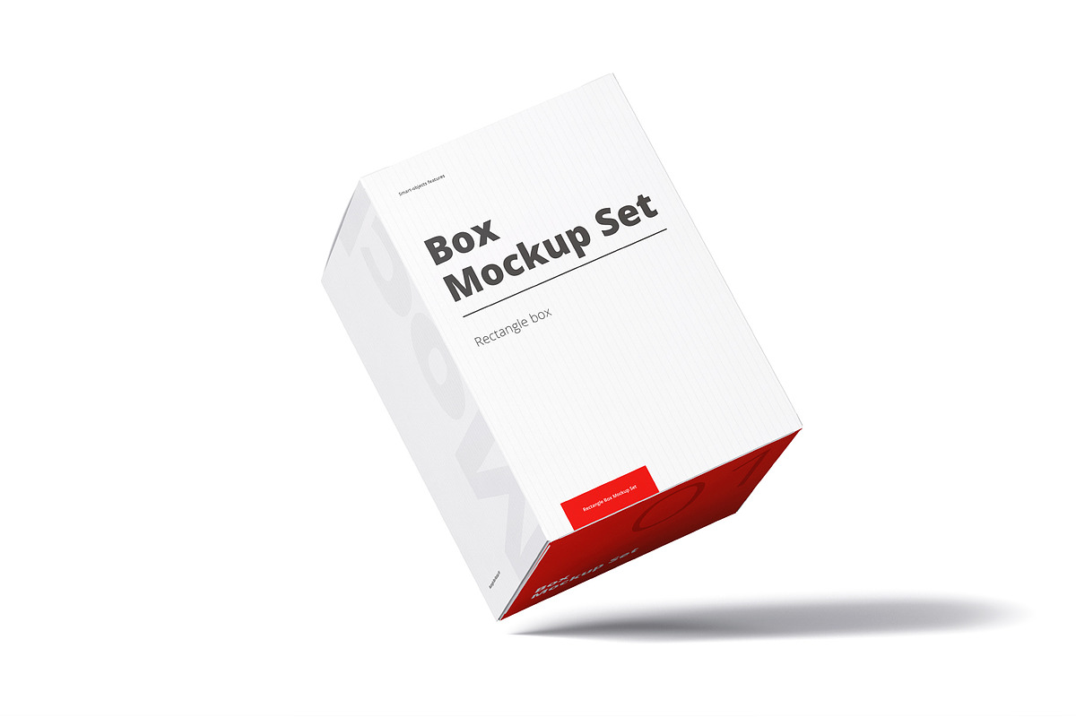 Box Mockup Set 01: Rectangle, a Packaging Mockup by WebAndCat (Photo 10 of 12)