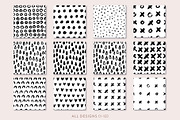24 Hand Drawn Seamless Patterns, a Pattern Graphic by Type and Graphics Studio (Thumbnail 4 of 7)
