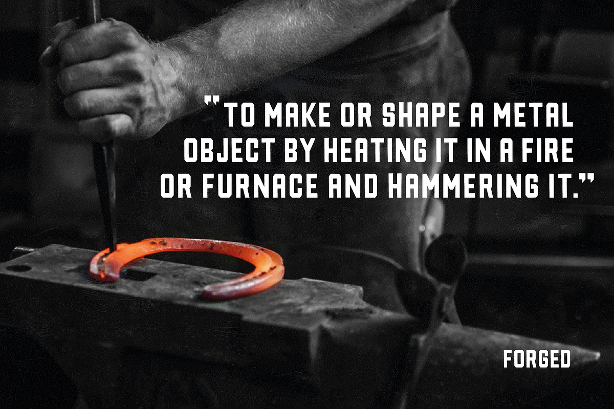 Forged Font Family preview 6