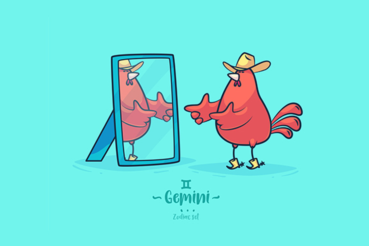 30 OFF - Rooster Zodiac set, an Animal Illustration by Krolone (Photo 6 of 13)
