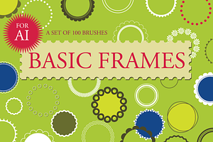 Illustrator Brushes Borders Frames