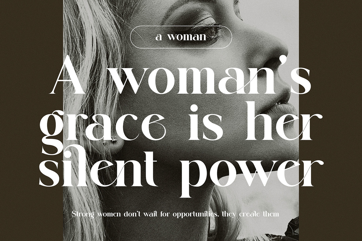 Ganfi Elegant Ligature Serif Font, a Serif Font by Perfectype (Photo 5 of 8)