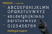 Prologue - Rough Serif, a Serif Font by Alpaprana (Thumbnail 7 of 9)