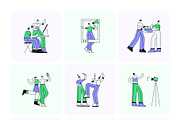 People & Places Illustration Bundle, a Person Illustration by Creative Stall (Thumbnail 7 of 22)