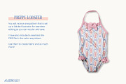 Preppy Lobster Pattern - Pink Blue, a Pattern Graphic by Hello Holly Studio (Thumbnail 3 of 10)