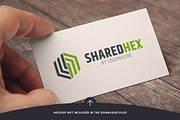 Shared Hex Logo Template, a Branding & Logo Template by LOGOMAGINE (Thumbnail 2 of 16)