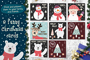 Cozy Christmas: patterns & cards, an Animal Illustration by Gulnara Sabirova (Thumbnail 2 of 7)