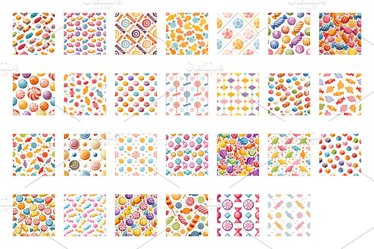 100+ Vibrant Pattern Texture Bundle, a Texture Graphic by Design_Planet (Photo 16 of 16)