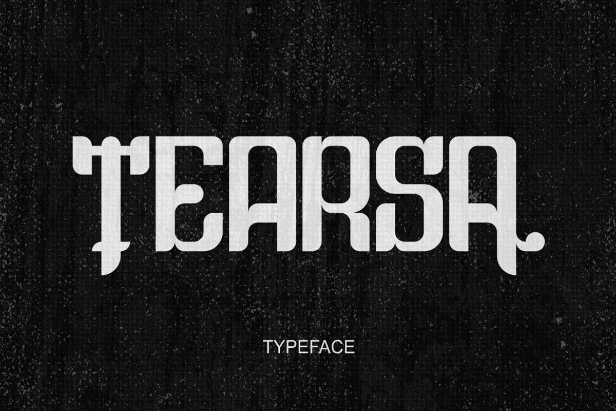 Tearsa, a Blackletter Font by Annivers Type (Photo 1 of 6)