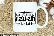 Boho Teacher SVG Bundle, Teacher SVG, a Graphic by Designer302 (Thumbnail 5 of 17)
