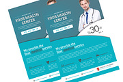 Medical & Health Flyer, a Flyer Template by TheGraphicsWorld (Thumbnail 4 of 4)