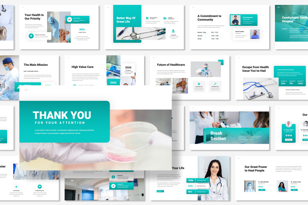 Healthcare Presentation Powerpoint, a Templates & Theme by Antstheme (Photo 3 of 3)