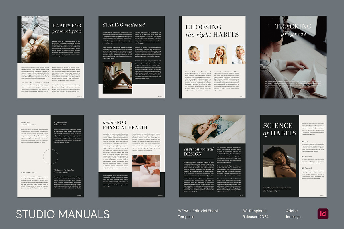 WEVA – Editorial Ebook Template, a Social Media Template by Studio Manuals (Photo 8 of 8)