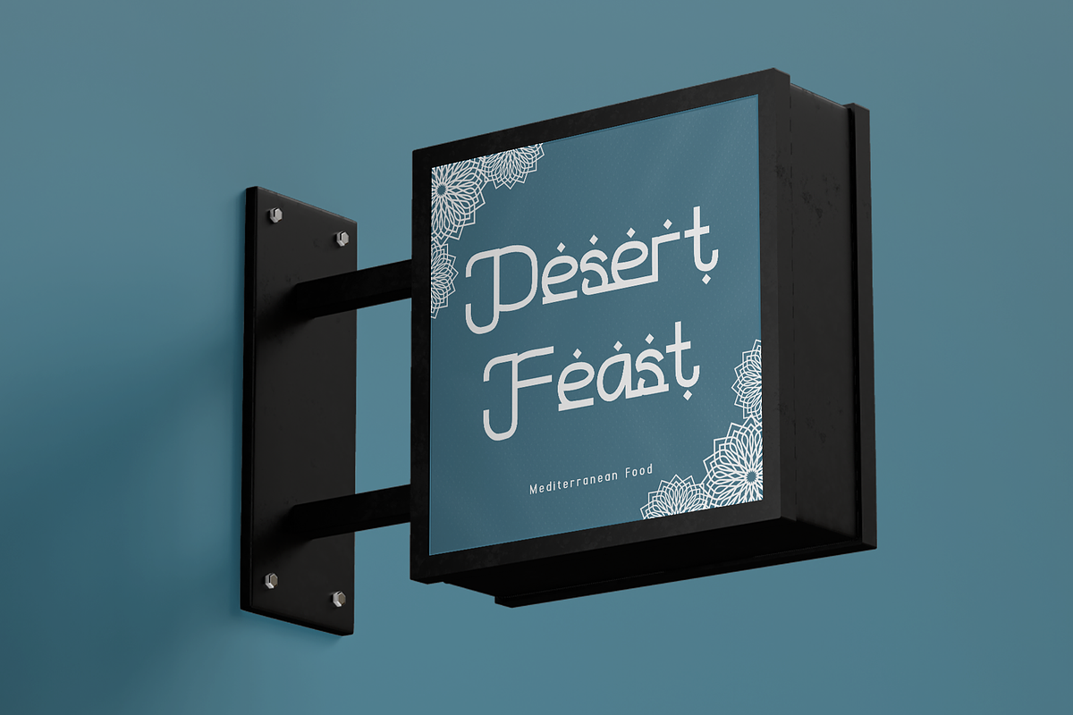 Kahfi - Modern Arabic Style Font, a Handwritten Font by overlaytemplates (Photo 2 of 5)