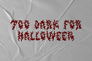 TF Voide Murdered, a Handwritten Font by TeenageFoundry (Thumbnail 7 of 12)