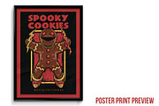Spooky Cookie Christmas Illustration, a Decorative Illustration by badsyxn (Thumbnail 4 of 5)