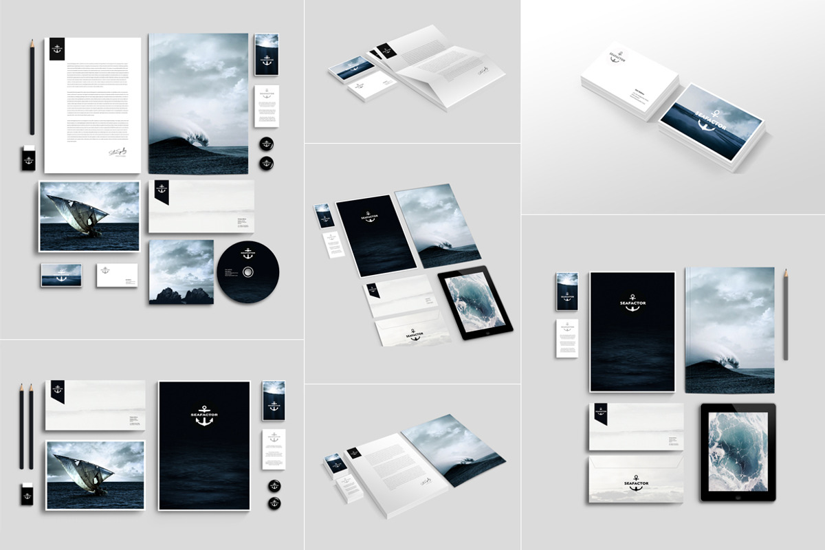 Branding Identity Mock Up, a Product Mockup by Nikolozgraphic (Photo 9 of 9)