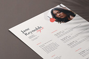 Jane | CV / resume template, a Resume Template by CV house (Thumbnail 2 of 9)