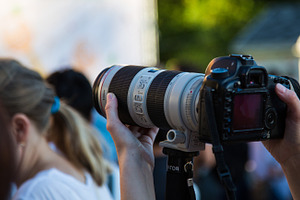 Shooting video camera