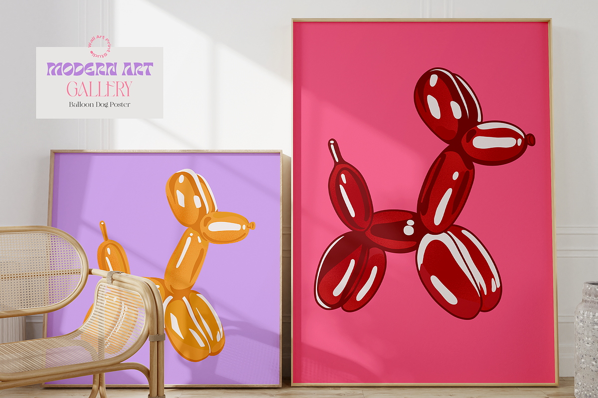 Modern Art Gallery 2, a Graphic by Wall Art Print Studio (Photo 11 of 16)