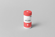 Supplement Jar & Box Mock-Up 4, a Packaging Mockup by Yogurt86 (Thumbnail 9 of 11)