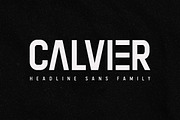 Calvier - Headline Sans Family, a Sans Serif Font by MLKWSN (Thumbnail 19 of 19)