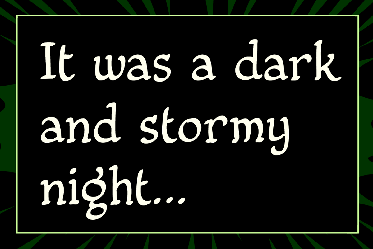 Fiddlefaddle - silent movie titles, a Handwritten Font by Comicraft Fonts (Photo 2 of 7)